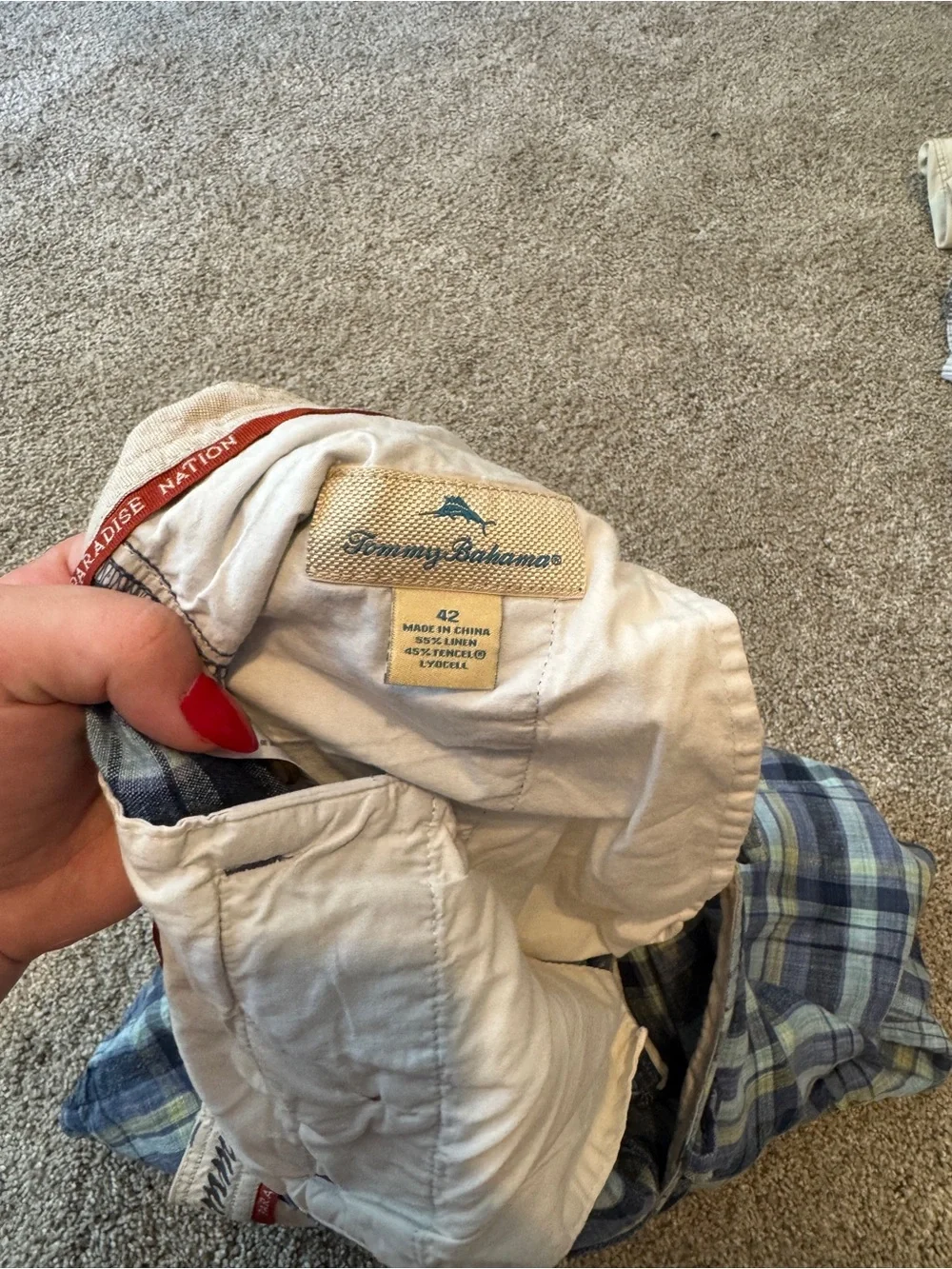 Tommy Bahama lightweight cotton